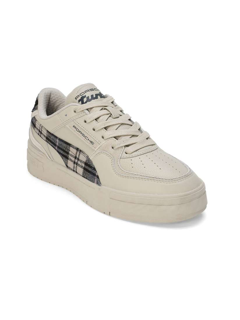 Buy PUMA Motorsport Unisex Porsche Legacy CA Pro Tartan Printed Leather Sneakers Casual Shoes for Unisex 30035591 Myntra