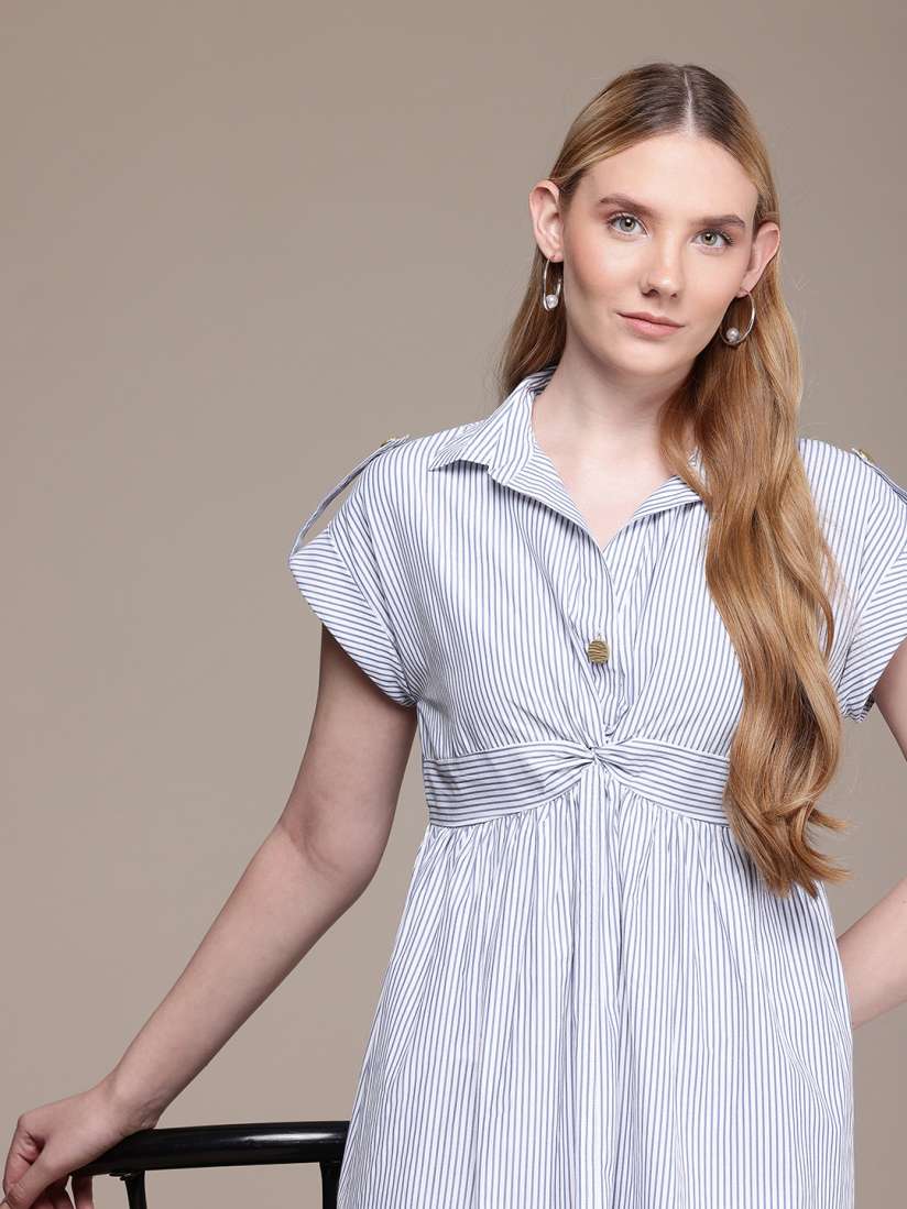 French connection striped dress shop