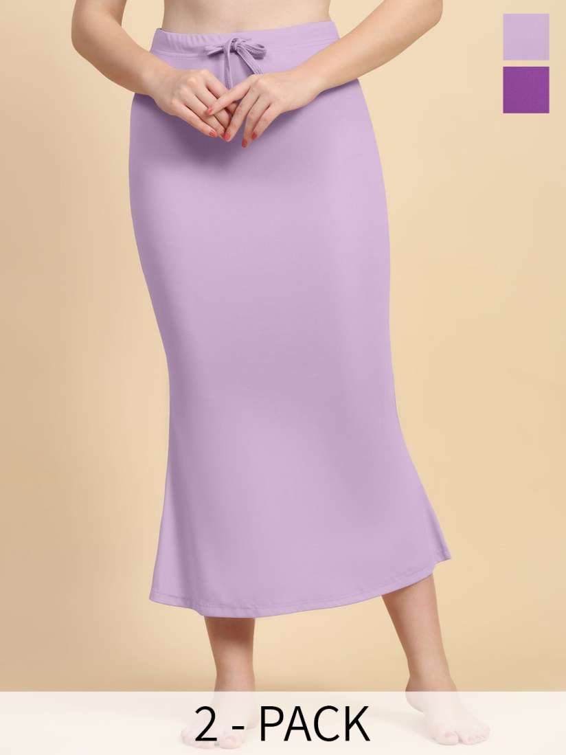 Buy Trendmalls Pack Of 2 Slim Fit Saree Shapewear Shapewear for Women 30038636 Myntra