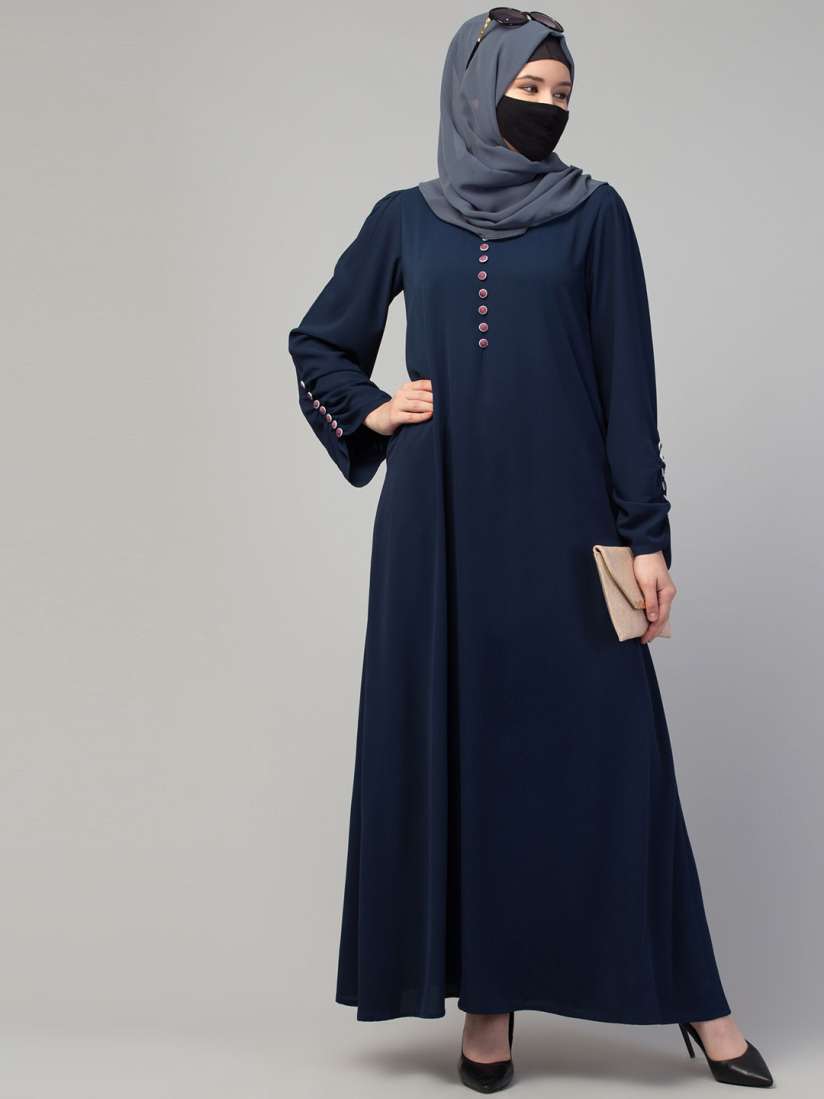 Buy MUSHKIYA Abaya Burqa With Scarf Burqas for Women 30038798 Myntra