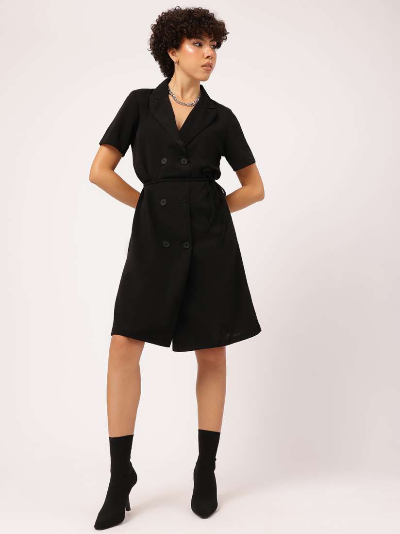 Buy DressBerry Boss Lady Blazer Dress Dresses for Women 30039404 Myntra