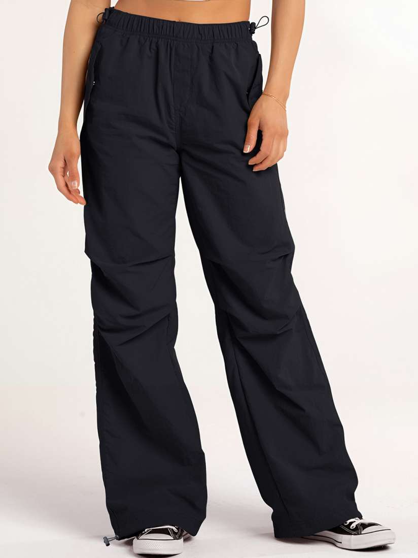 Buy Maniac Women Drawstring Parachute Trackpant - Track