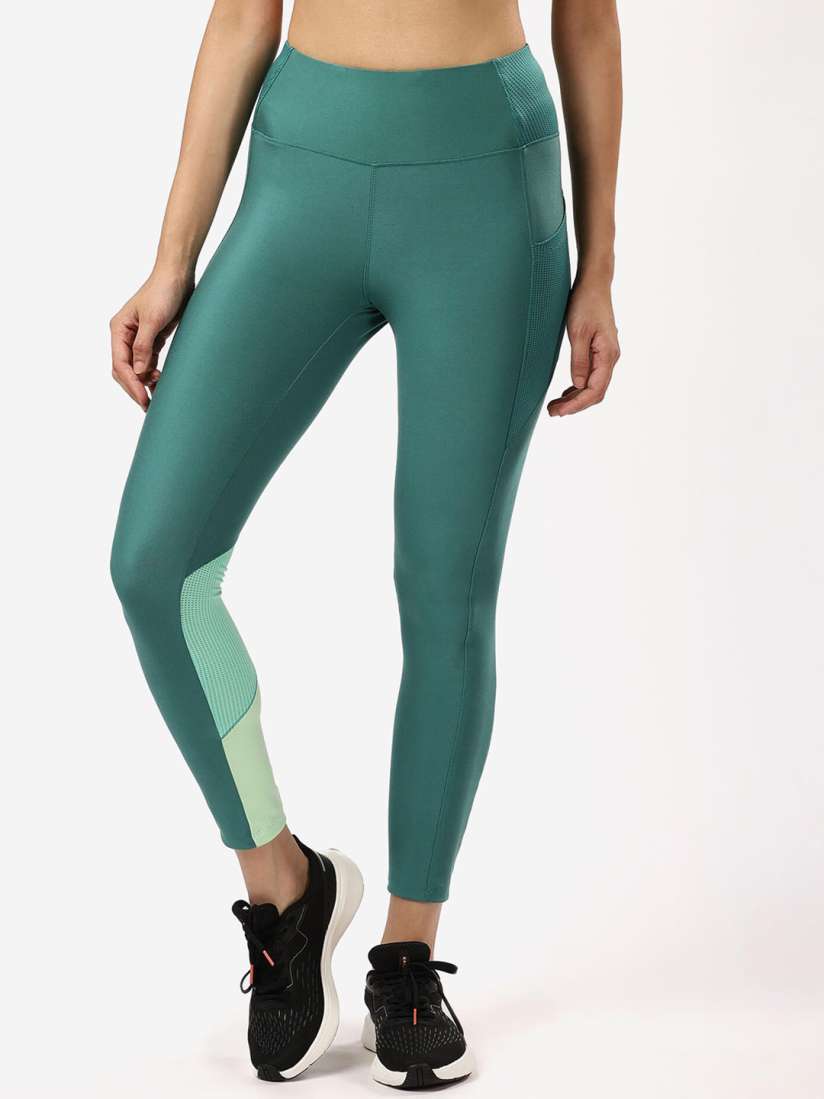 Buy Domyos By Decathlon Women Slim Fit Ankle Length Gym Tights Leggings for Women 30042895 Myntra