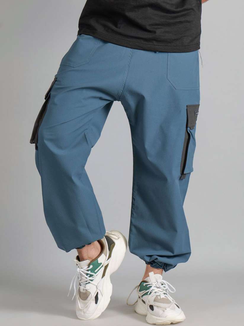 Buy BOMBAY TROOPER Quick Dry Cargo Joggers Trousers for Unisex 30043436 Myntra