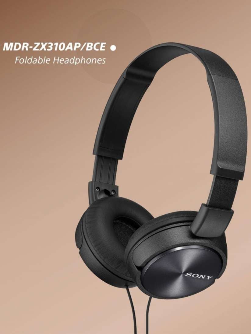 Buy Sony MDR Zx310Ap Wired On Ear Headphones with Mic Headphones for Unisex 30045421 Myntra