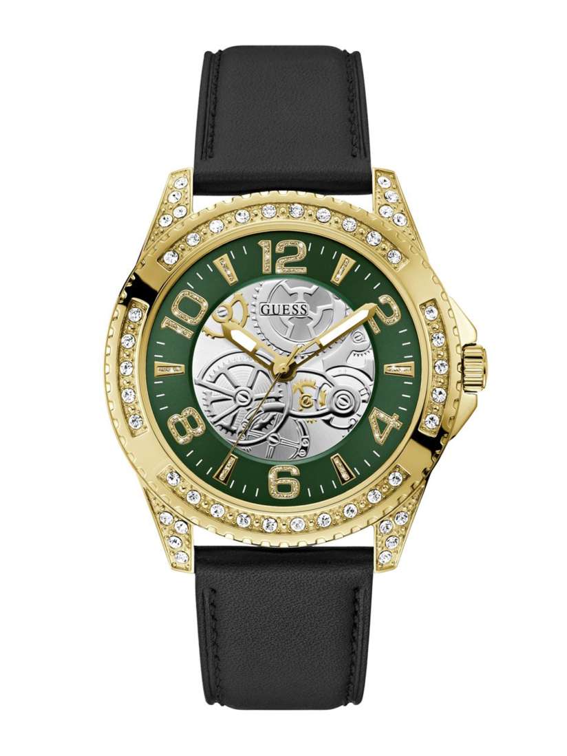 Buy GUESS Men Leather Straps Analogue Watch U1429G2M Watches for Men 30045840 Myntra