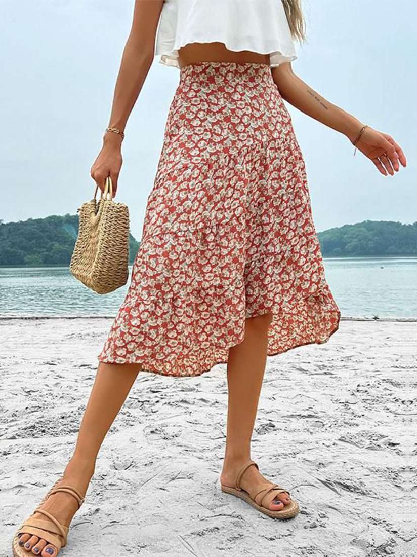 Buy StyleCast Women Printed A Line Knee Length Skirt Skirts for Women 30046806 Myntra