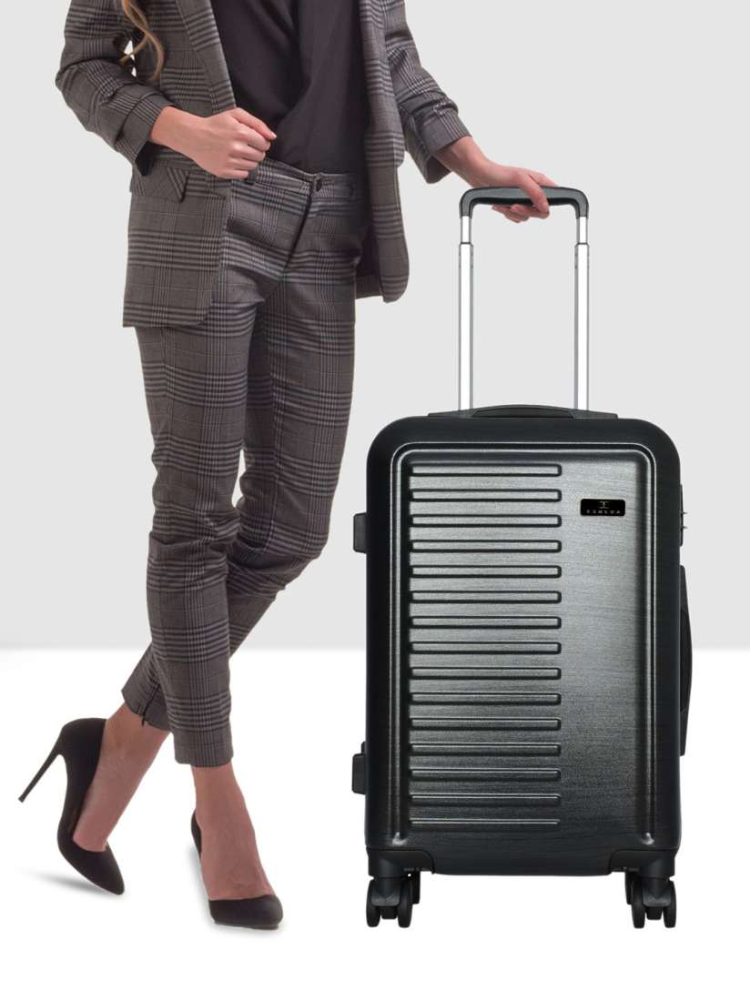 Buy ESBEDA Hard Sided Luggage Trolley Bag 50 Litres Trolley Bag for Unisex 30051222 Myntra