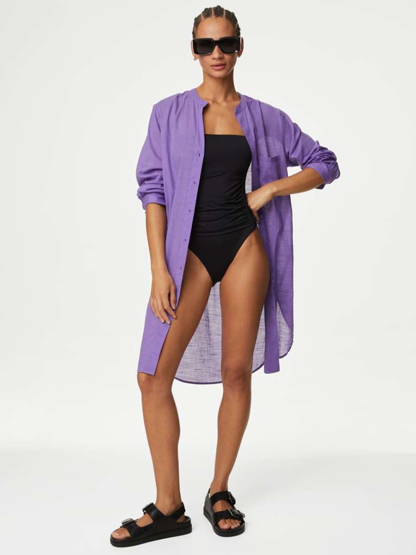 Marks and spencer swimwear cover ups discount