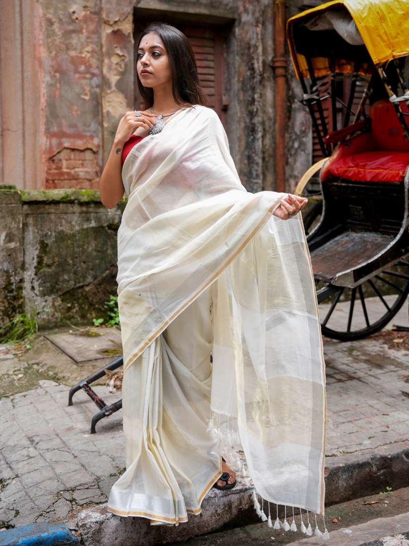 Myntra pure cotton sarees clearance