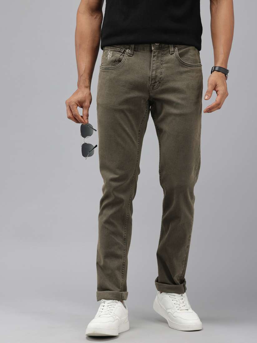 Buy U.S. Polo Assn. Denim Co. Men Slim Tapered Fit Stretchable Jeans Jeans for Men 30066513 Myntra