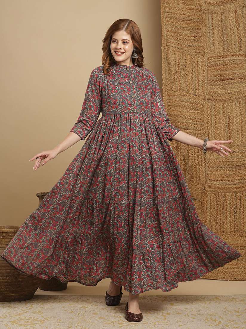 Long dress myntra on sale