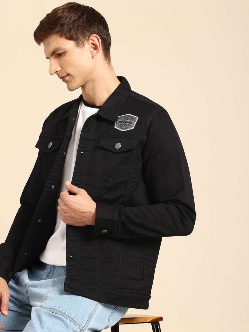 Being human denim jacket sale