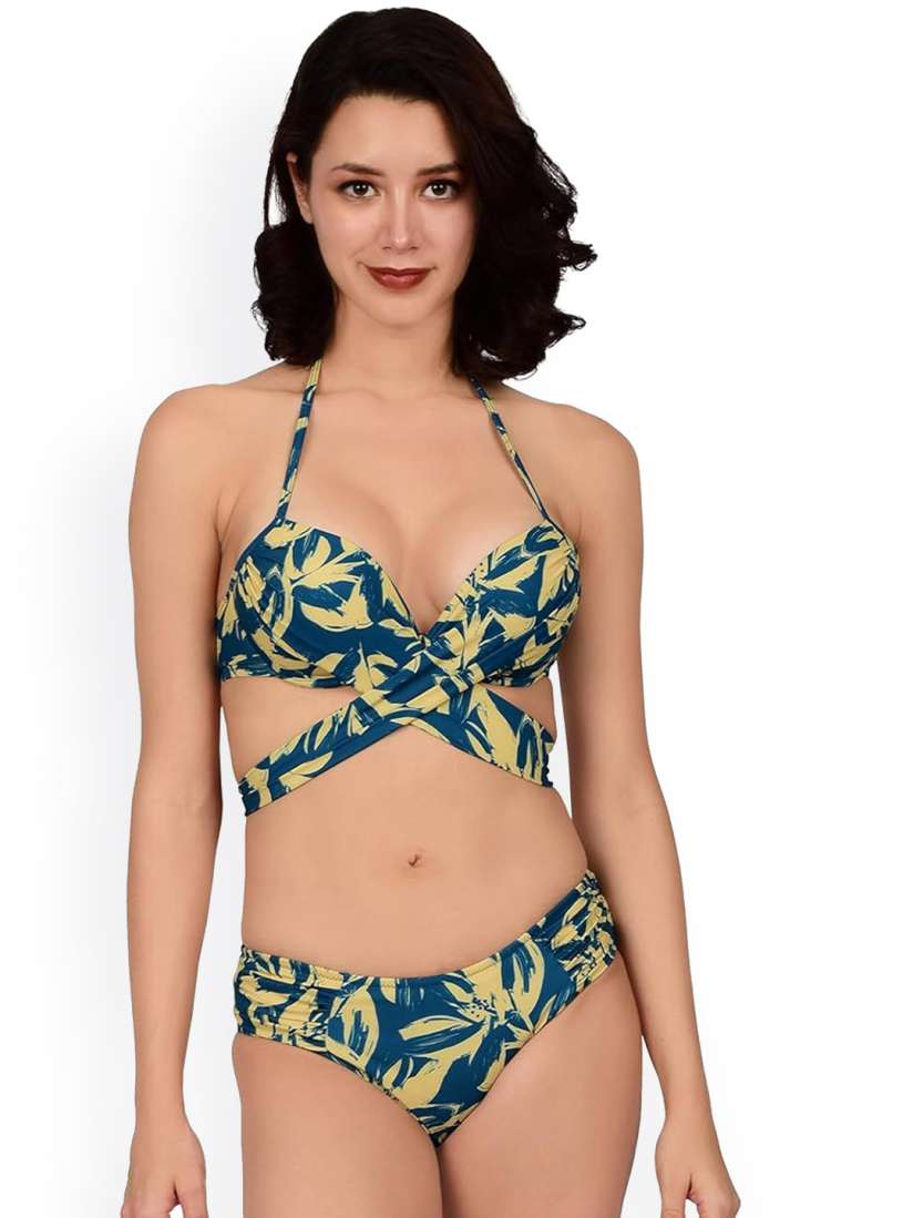 Buy bare dezire Printed Swim Bikini Set Swimwear for Women 30075120 Myntra