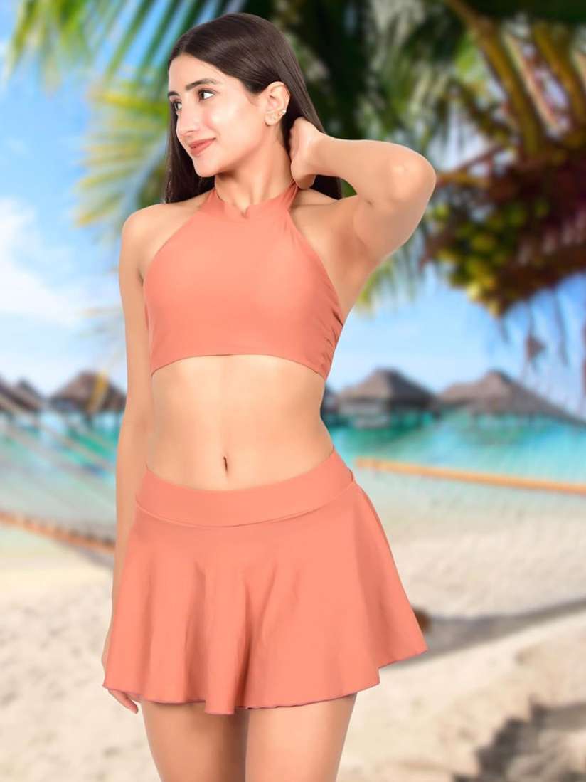 Buy bare dezire Lightly Padded Top With Skirts Swimwear Cover Up Set Swimwear Cover up Set for Women 30075158 Myntra