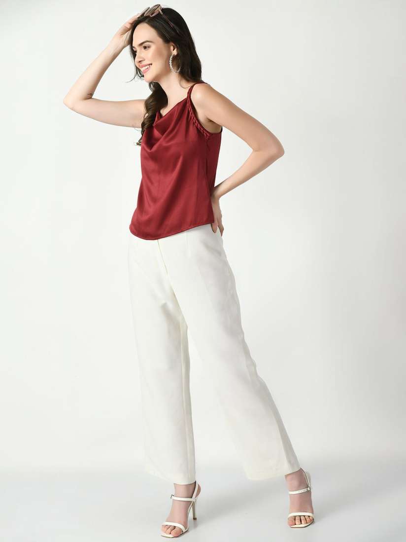 Strap tops myntra 2025