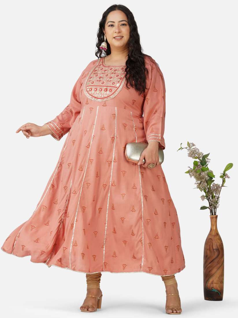Anjushree choice women's anarkali kurta shop