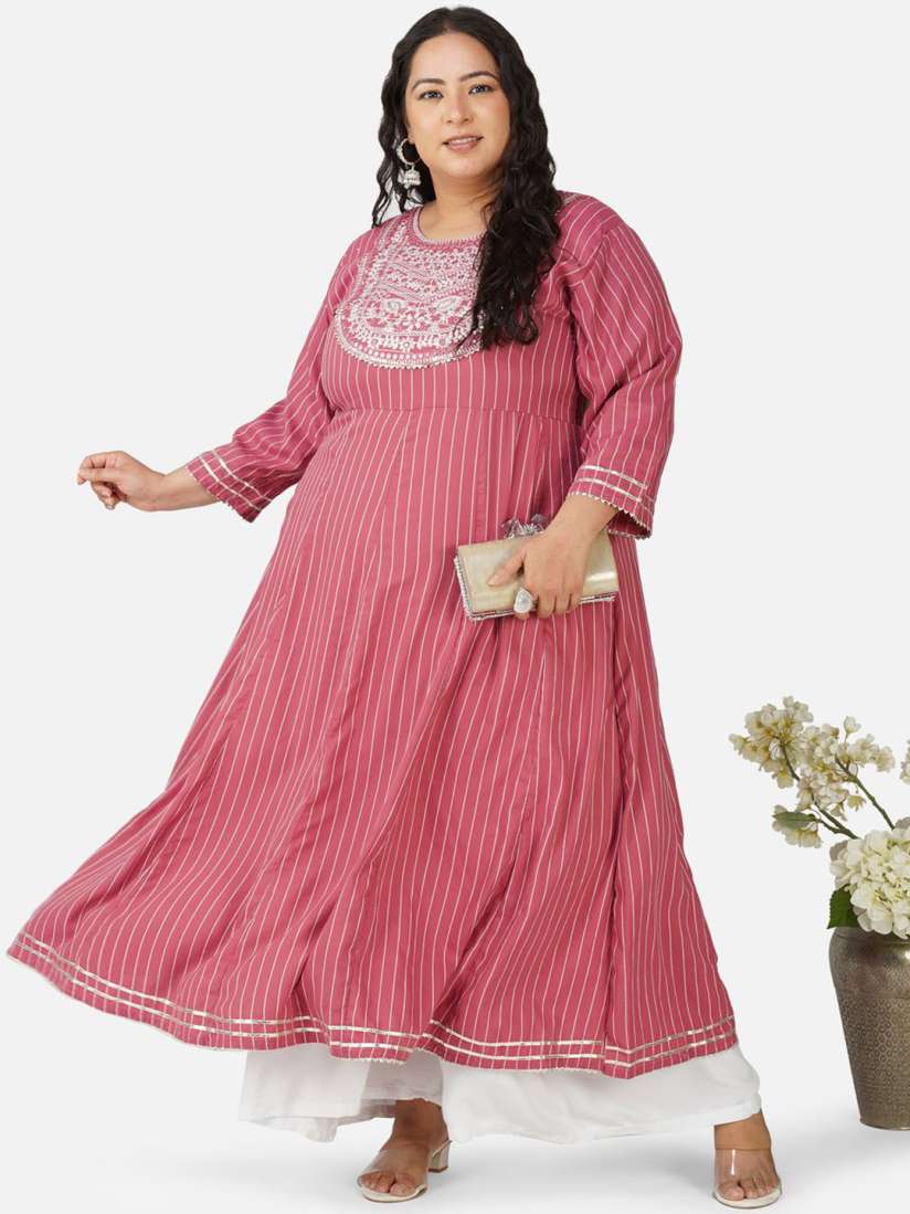 Anjushree choice women's anarkali kurta discount
