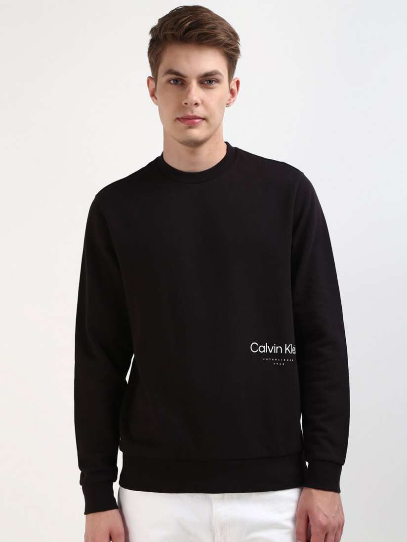 Mens calvin klein sweatshirt sale top
