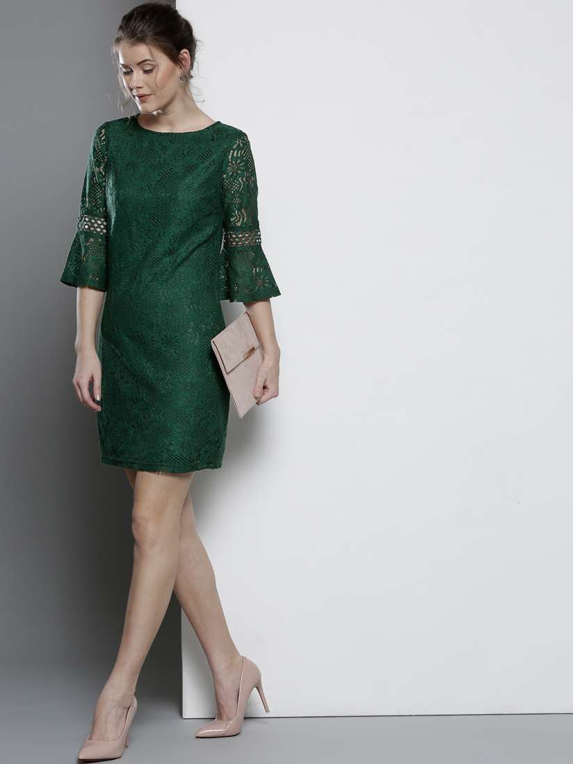 Dorothy perkins green lace dress new arrivals