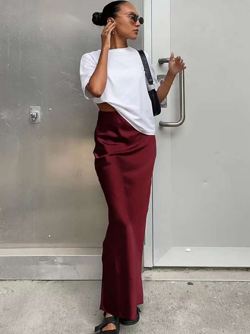 Maxi skirt myntra online