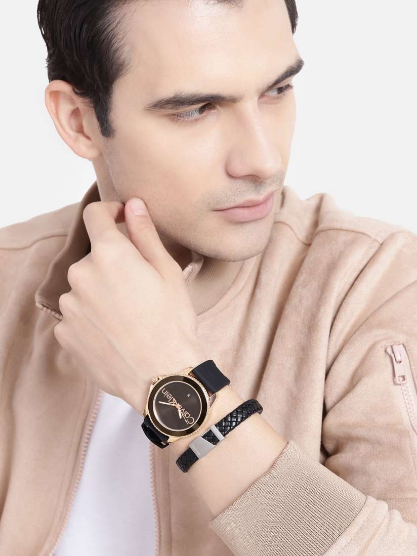 Calvin klein watch and bracelet set deals