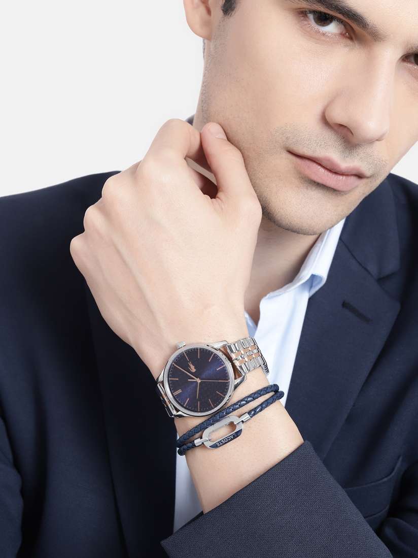 Buy Lacoste Men Vienna Watch With Bracelet Gift Set LCWBRS26 Watch Gift Set for Men 30092148 Myntra