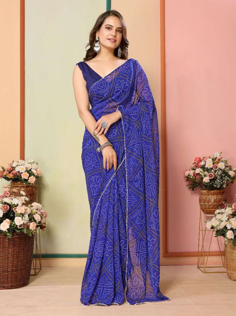 Gota patti saree myntra hotsell
