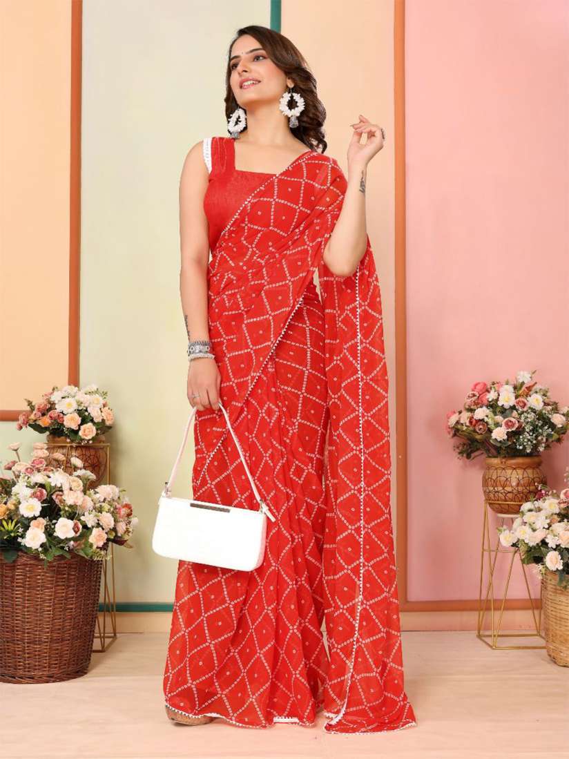 Gota patti saree myntra online