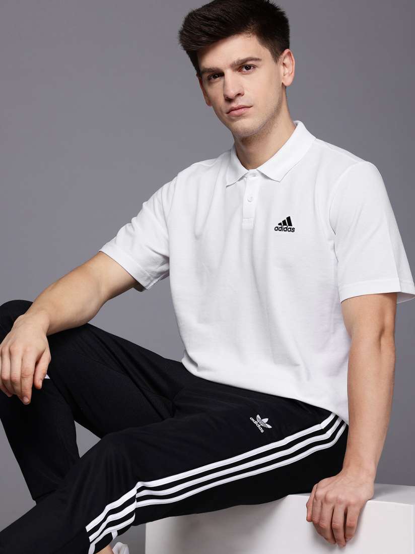 Buy ADIDAS Cotton Poly Polo T shirt Tshirts for Men 30094260 Myntra