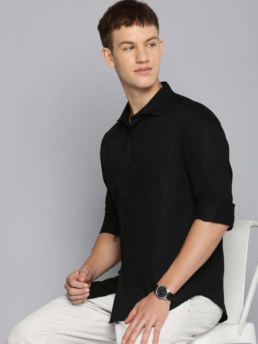 Buy Levis Slim Fit Opaque Redloop Pure Cotton Casual Shirt Shirts for Men 30096953 Myntra
