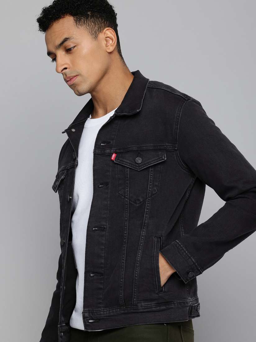 Levis denim jacket myntra clearance