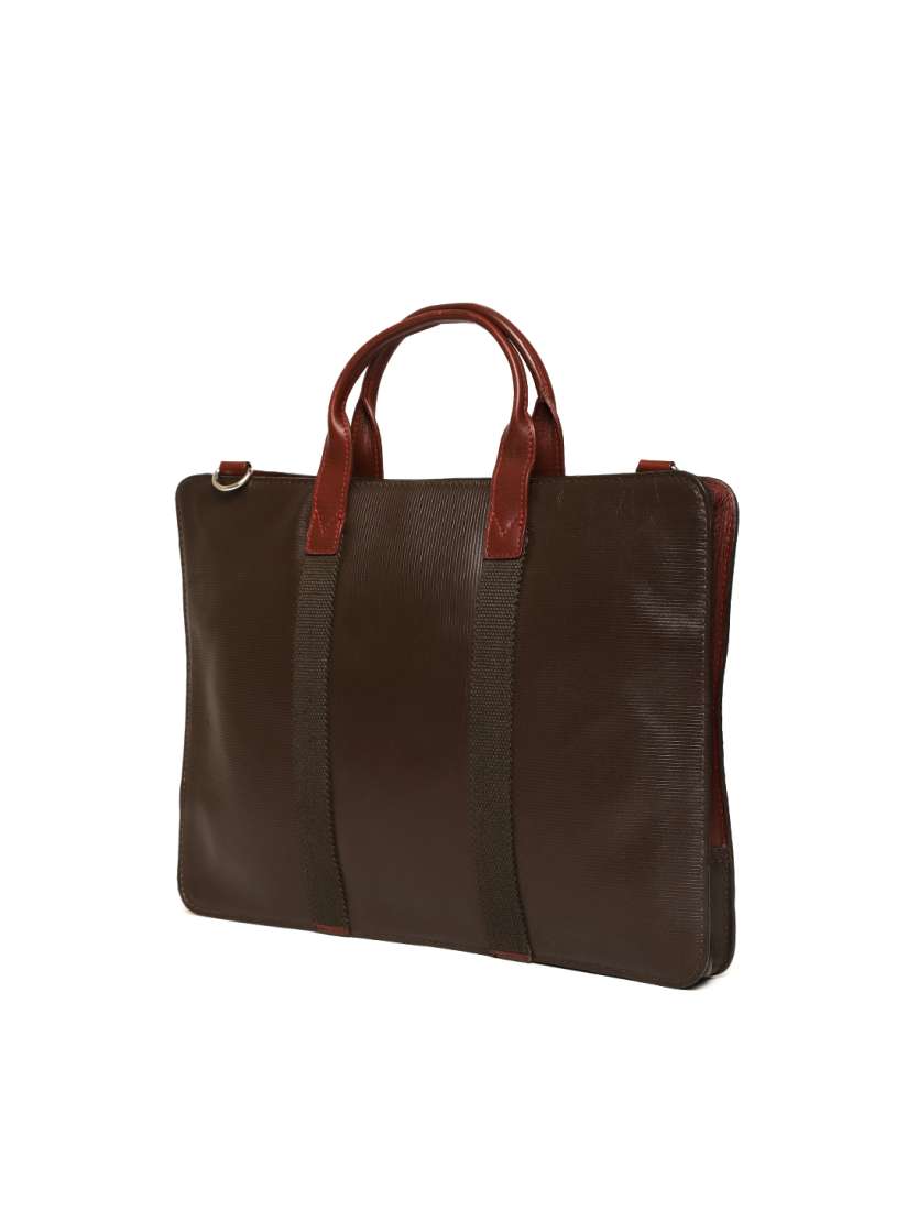 Buy Holii Men Coffee Brown Handcrafted Textured Natural Leather Messenger Bag Messenger Bag for Men 3010252 Myntra