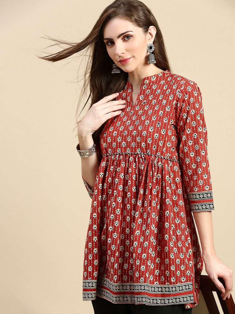 Anarkali kurtis in myntra shop