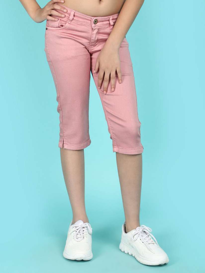 Buy V Mart Girls Denim Capris Capris for Girls 30111794 Myntra