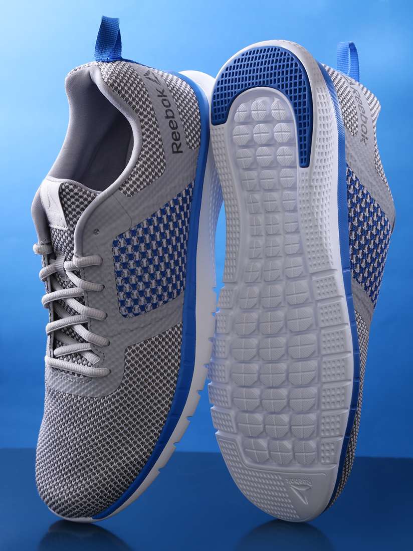 Buy Reebok Men Grey White PT Prime Runner FC Running Shoes Sports Shoes for Men 3011218 Myntra