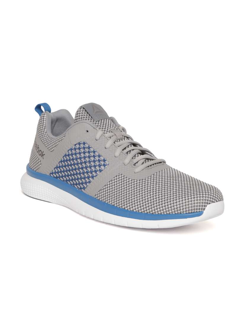 Buy Reebok Men Grey White PT Prime Runner FC Running Shoes Sports Shoes for Men 3011218 Myntra