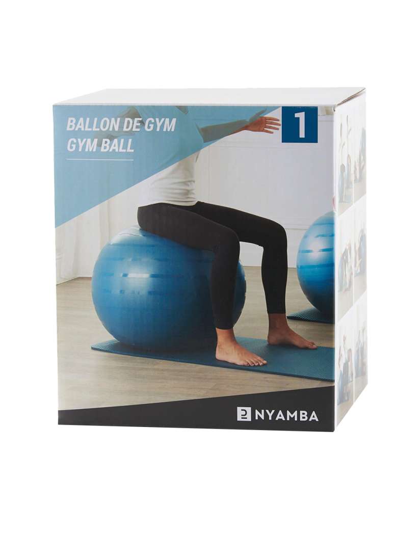 Buy Domyos By Decathlon Blue Gym Ball Size 1 55Cm Sports Accessories for Unisex 30112607 Myntra