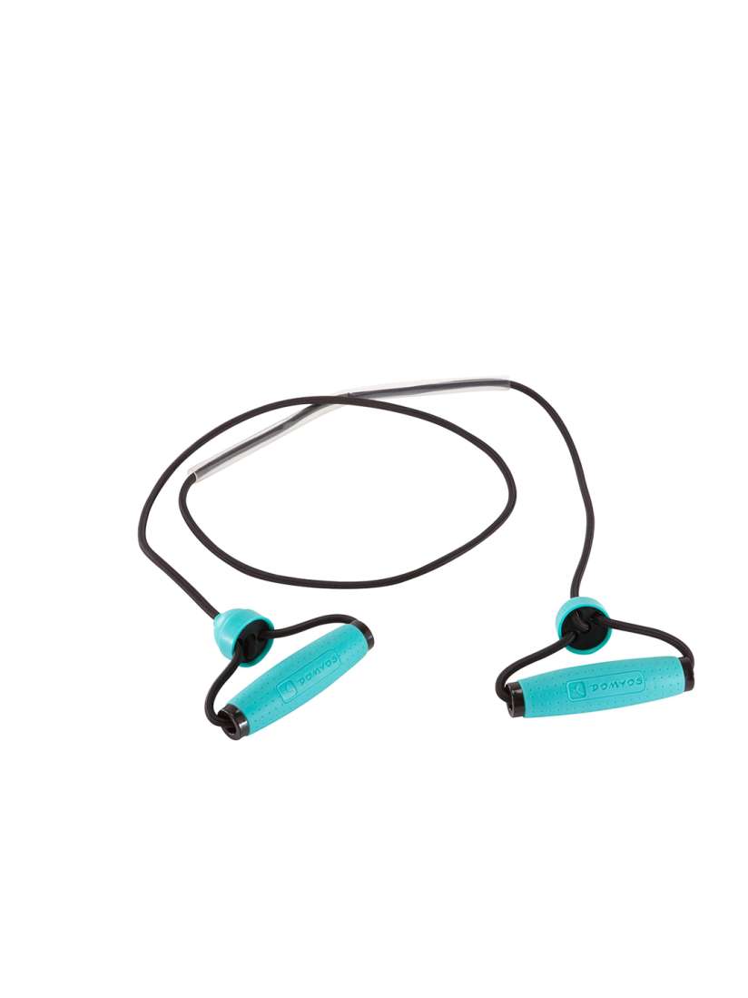 Buy Domyos By Decathlon Mint Resistance Band With Handles Low Intensity 7Kg Sports Accessories for Men 30112692 Myntra