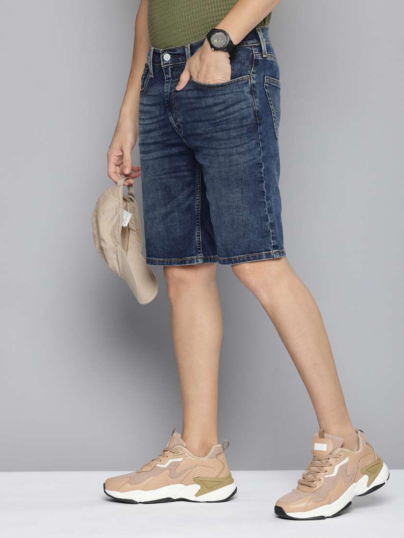 Buy Levis Men 502 Regular Fit Denim Shorts Shorts for Men 30114903 Myntra