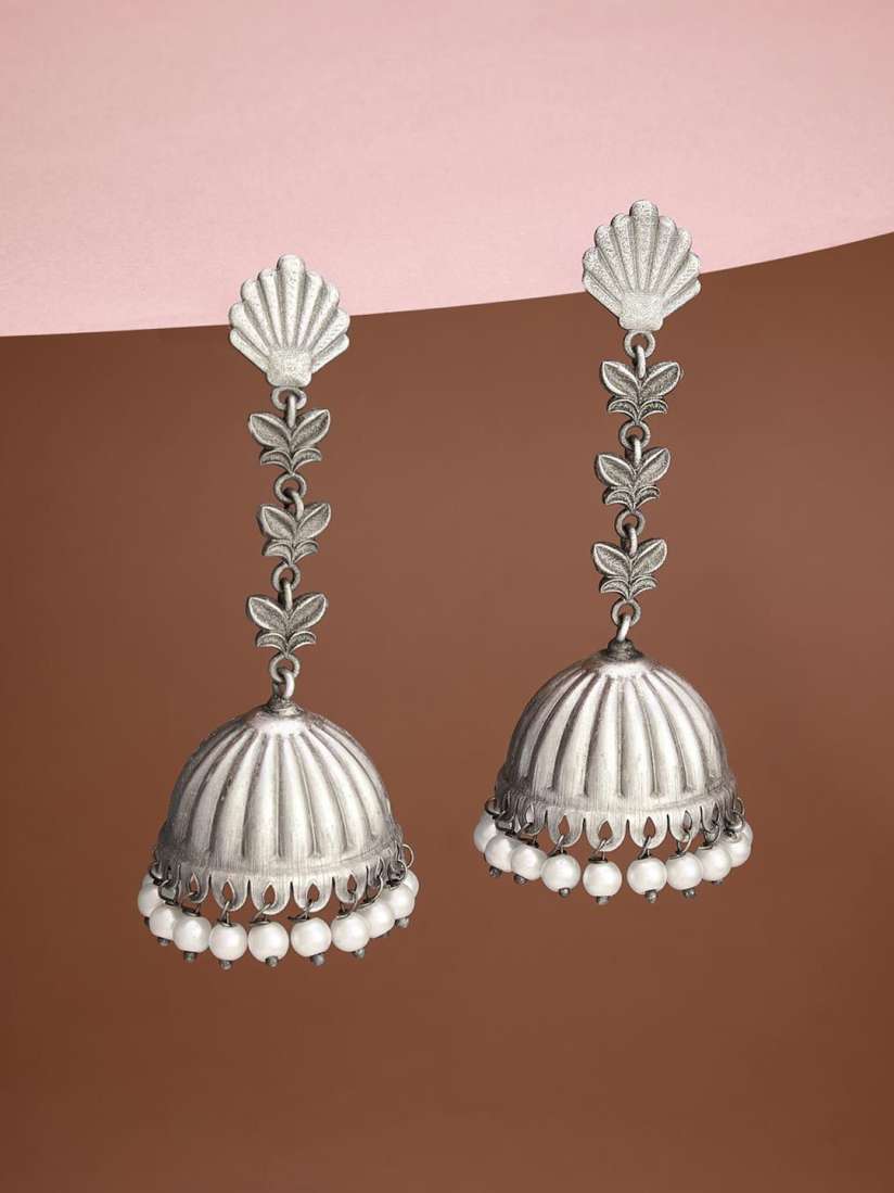 Buy Fabindia Dome Shaped Jhumkas Earrings for Women 30119840 Myntra