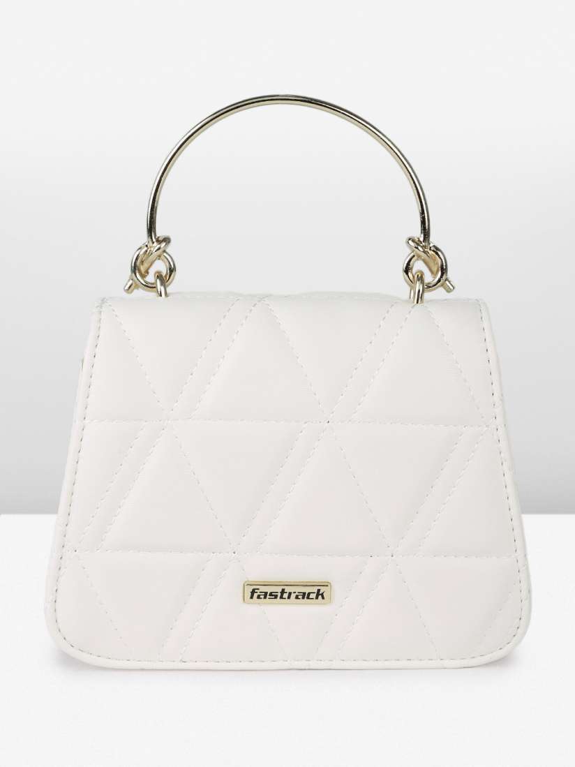 Buy Fastrack Structured Quilted Satchel Handbags for Women 30124849 Myntra