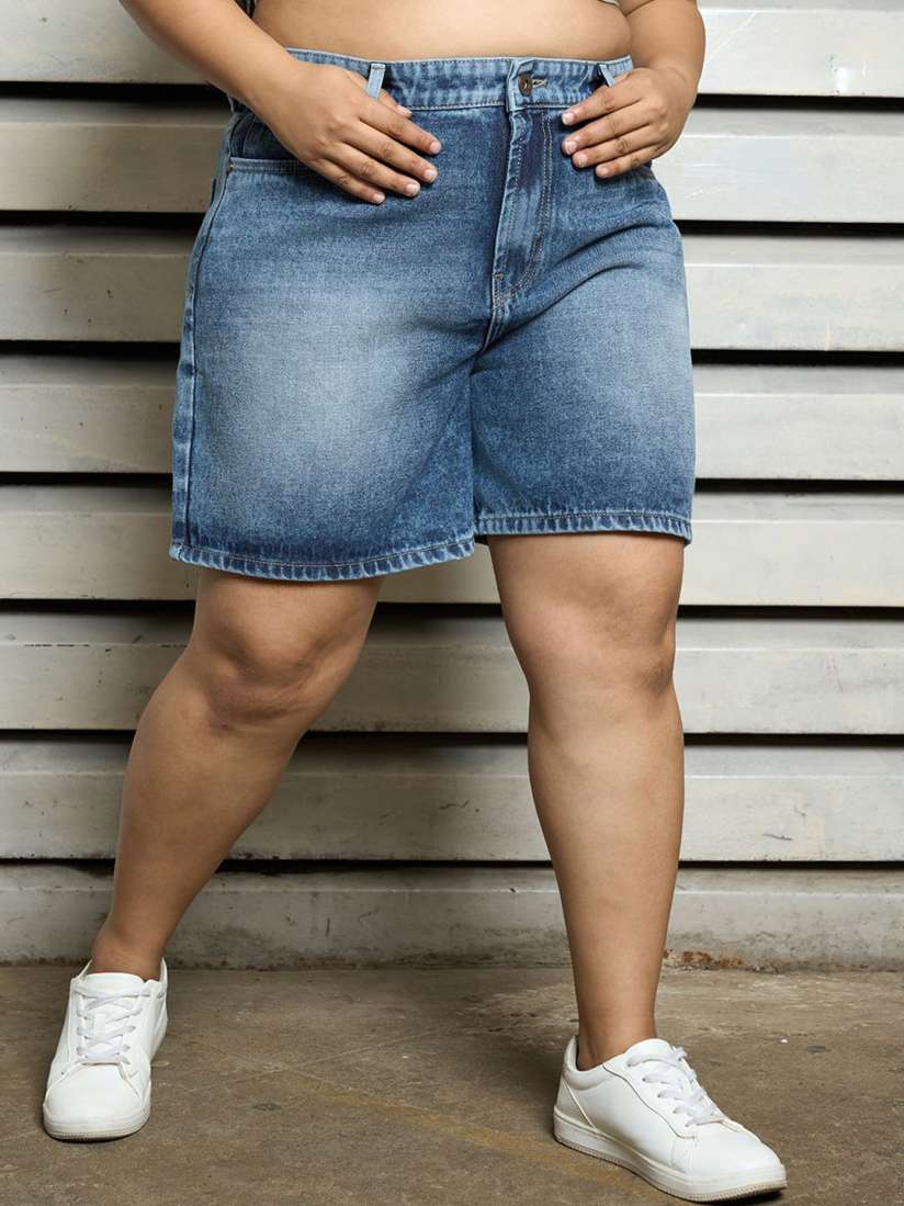 Boyfriend shorts plus size shop