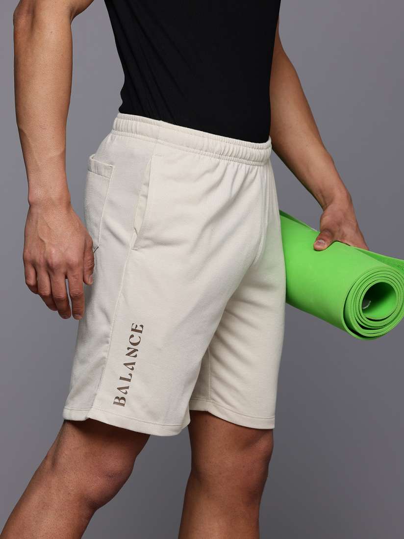 Buy HRX by Hrithik Roshan Men Pure Cotton Yoga Shorts Shorts for Men 30128817 Myntra
