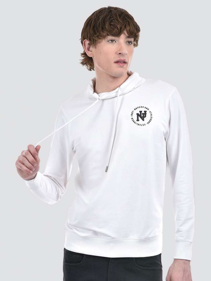 Buy Numero Uno Men Solid Hooded T shirt Tshirts for Men 30129559 Myntra