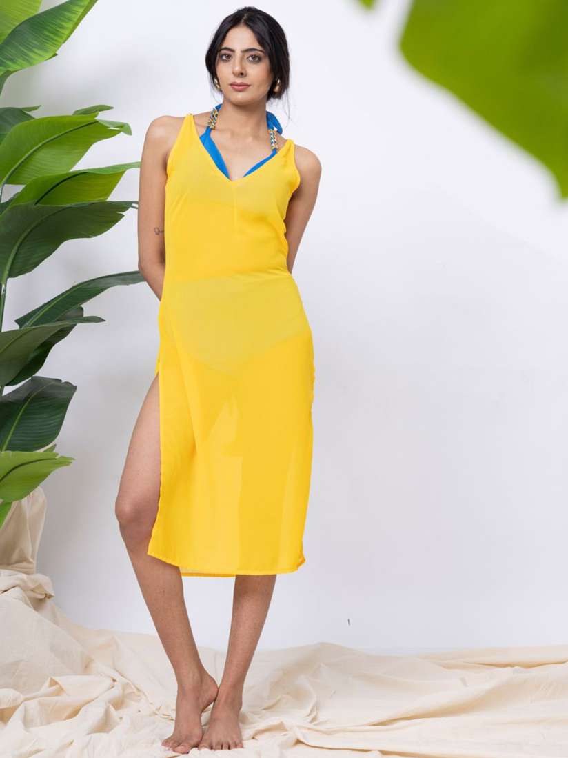 Buy EROTISSCH Cover up Beachwear Dress Swimwear Cover up Top for Women 30130093 Myntra