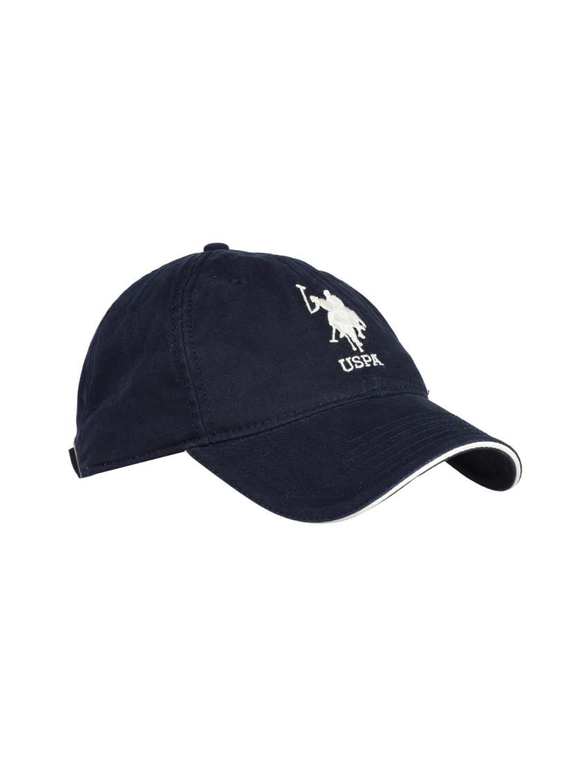 Buy U.S. Polo Assn. Men Navy Blue Solid Baseball Cap Caps for Men 3013248 Myntra