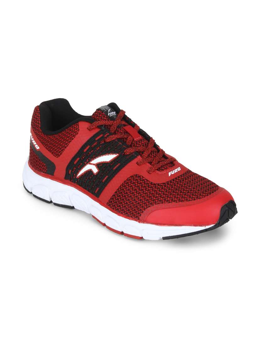 Buy FURO By Red Chief Men Red Mesh Mid Top Running Shoes Sports Shoes for Men 3013487 Myntra
