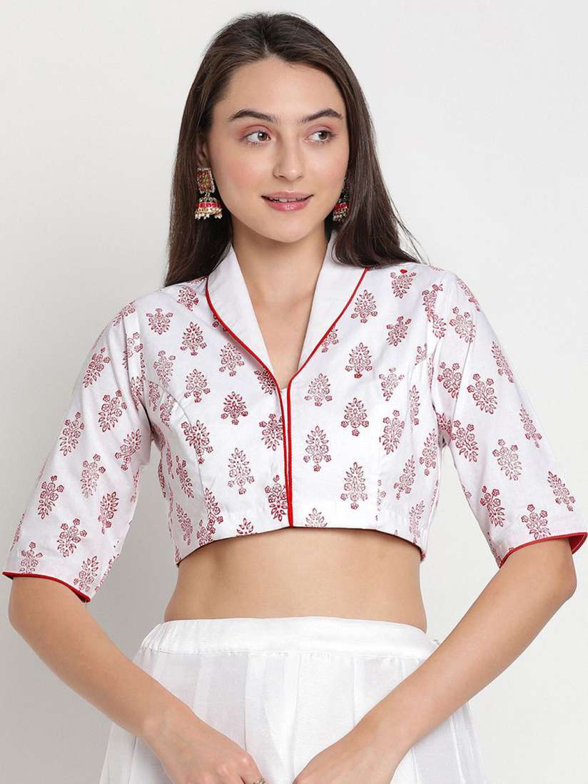 Buy studio rasa Ethnic Motifs Printed Crop Top Tops for Women 30139623 Myntra