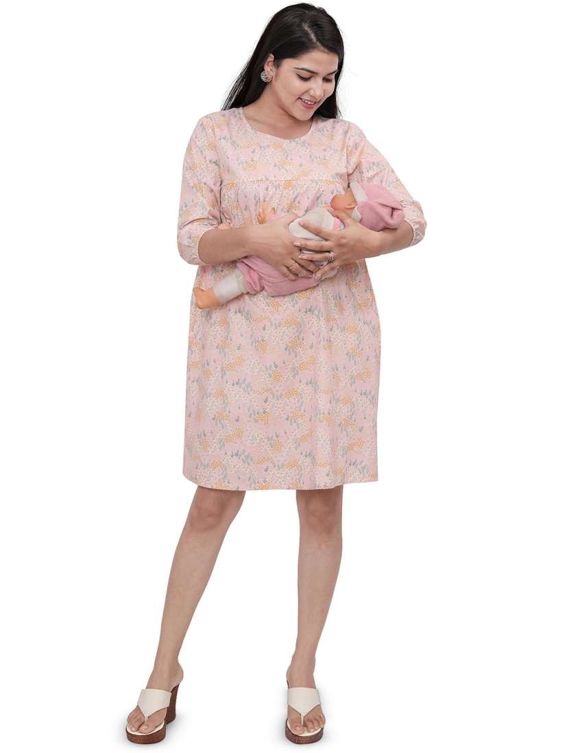 Buy mama bebe Maternity Feeding Dress Dresses for Women 30140455 Myntra